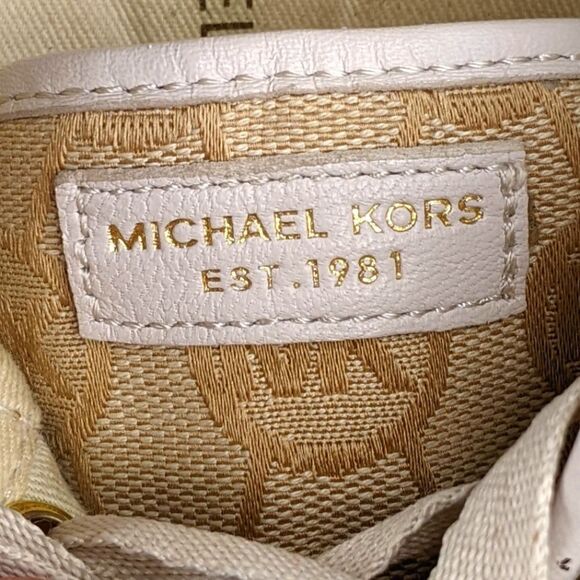 Michael Kors Monogram Jacquard Signature Sneakers - Picture 6 of 12